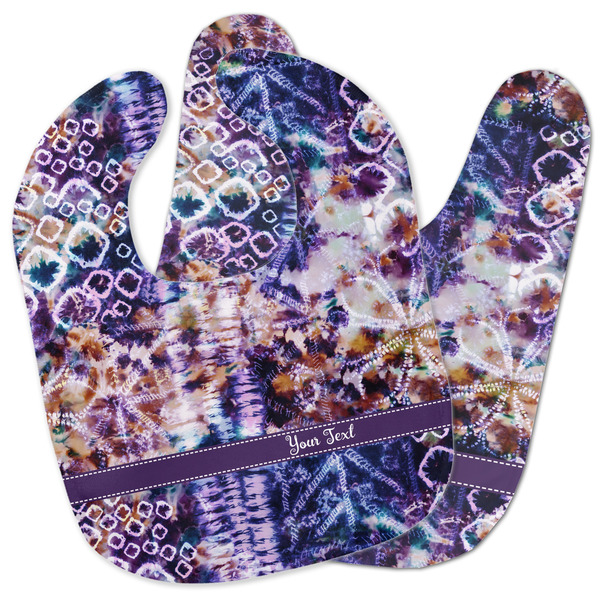 Custom Tie Dye Baby Bib w/ Name or Text