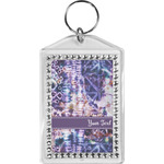 Tie Dye Bling Keychain (Personalized)