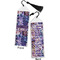 Tie Dye Bookmark with tassel - Front and Back
