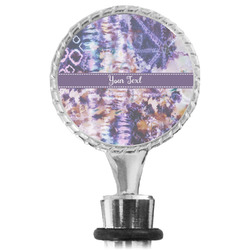Tie Dye Wine Bottle Stopper (Personalized)