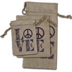 Tie Dye Burlap Gift Bag (Personalized)