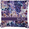 Tie Dye Burlap Pillow (Personalized)
