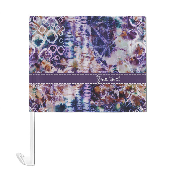 Tie Dye Car Flag - Large - FRONT