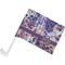 Tie Dye Car Flag - Small w/ Name or Text