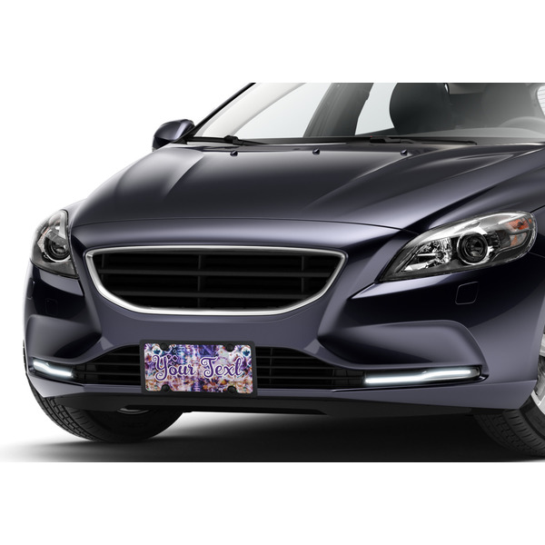 Tie Dye Car License Plate Lifestyle