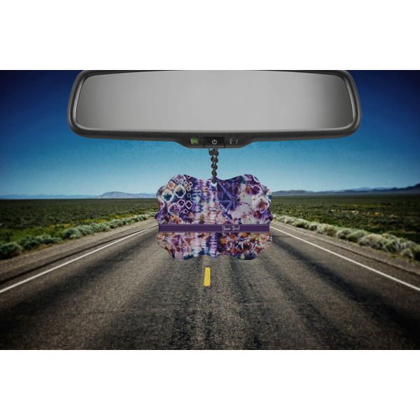 Tie Dye Car Ornament (Road)