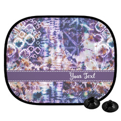 Tie Dye Car Side Window Sun Shade (Personalized)