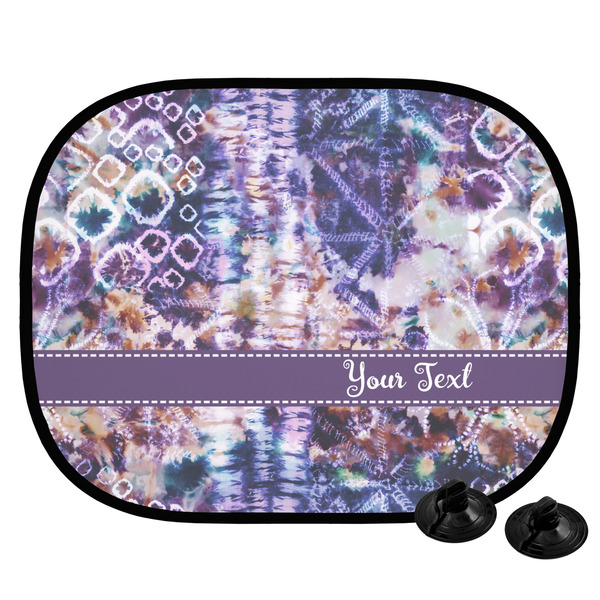 Custom Tie Dye Car Side Window Sun Shade (Personalized)