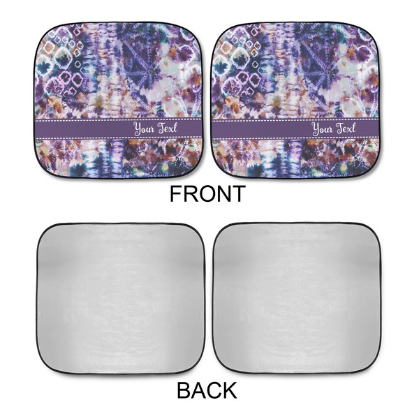 Tie Dye Car Sun Shades - APPROVAL