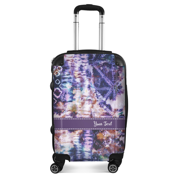 Custom Tie Dye Suitcase - 20" Carry On (Personalized)