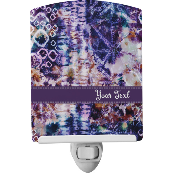 Custom Tie Dye Ceramic Night Light (Personalized)