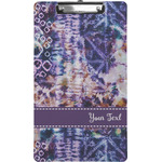 Tie Dye Clipboard (Legal Size) (Personalized)