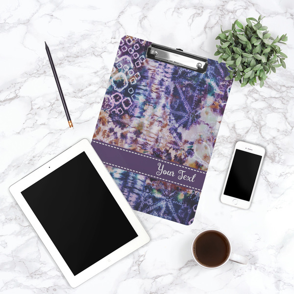 Tie Dye Clipboard - Lifestyle Photo