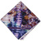 Tie Dye Cloth Napkins - Personalized Dinner (Folded Four Corners)