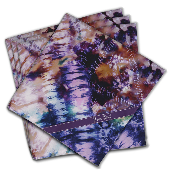 Custom Tie Dye Cloth Napkins (Set of 4) (Personalized)
