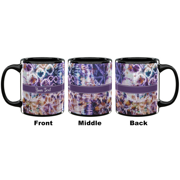 Tie Dye Coffee Mug - 11 oz - Black APPROVAL