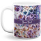 Tie Dye Coffee Mug - 11 oz - Full- White