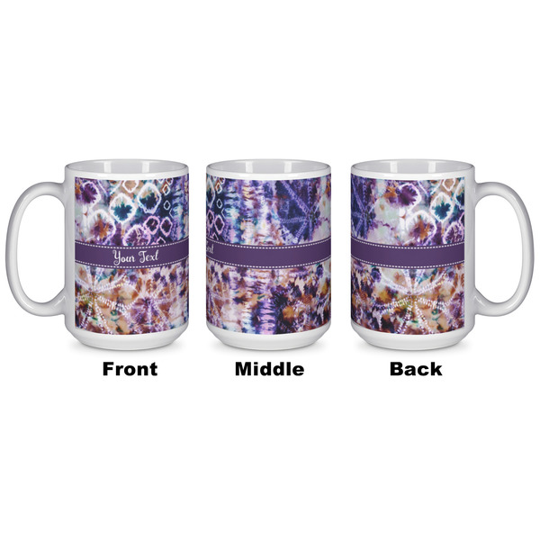 Tie Dye Coffee Mug - 15 oz - White APPROVAL