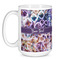 Tie Dye Coffee Mug - 15 oz - White