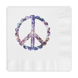 Tie Dye Embossed Decorative Napkins