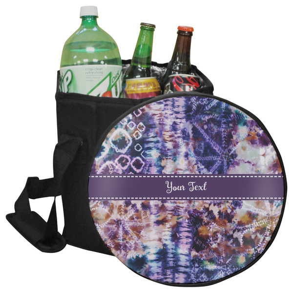 Custom Tie Dye Collapsible Cooler & Seat (Personalized)