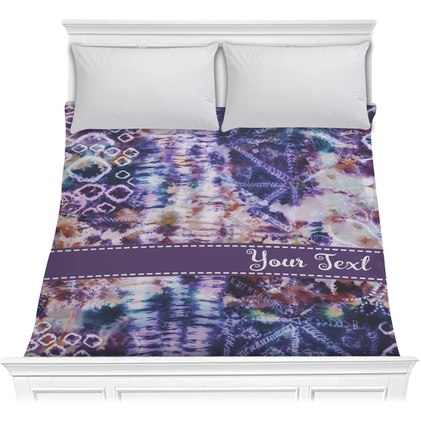 Custom Tie Dye Comforter - Full / Queen (Personalized)