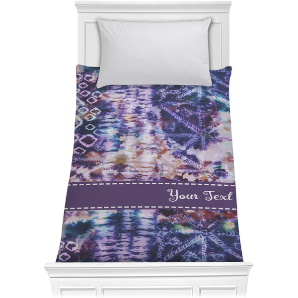 Custom Tie Dye Comforter - Twin XL (Personalized)