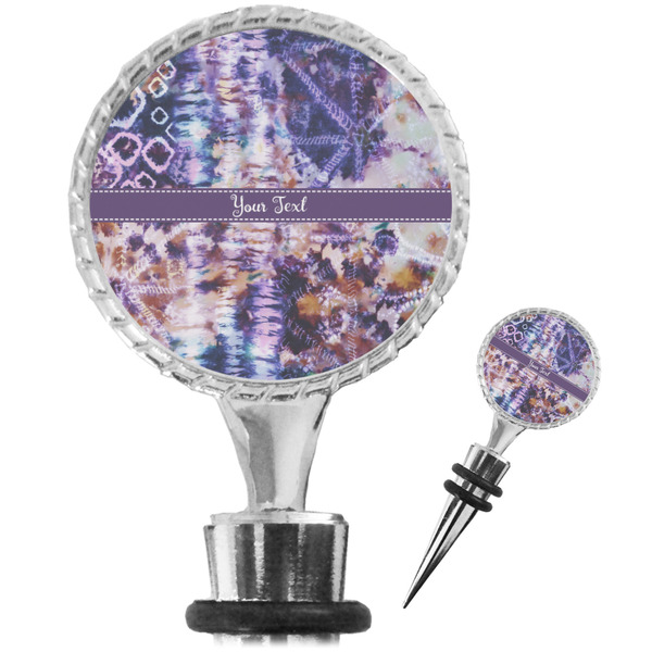 Custom Tie Dye Wine Bottle Stopper (Personalized)