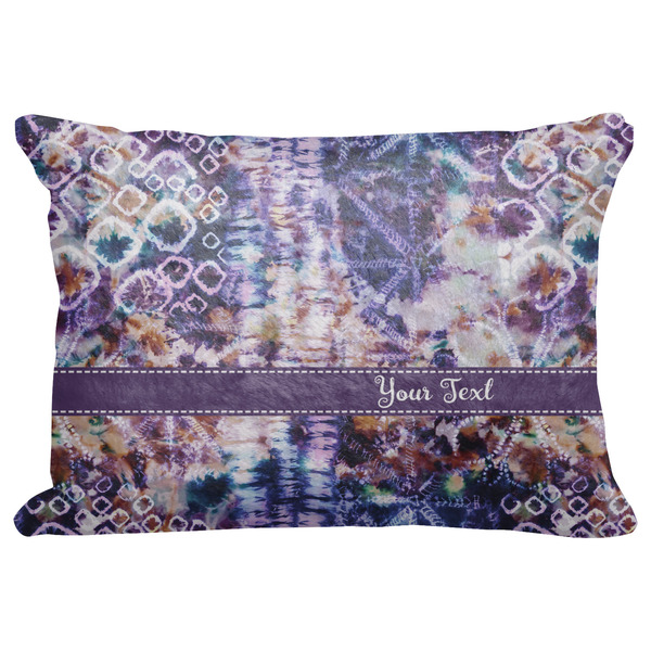 Custom Tie Dye Decorative Baby Pillowcase - 16"x12" (Personalized)
