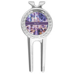 Tie Dye Golf Divot Tool & Ball Marker (Personalized)