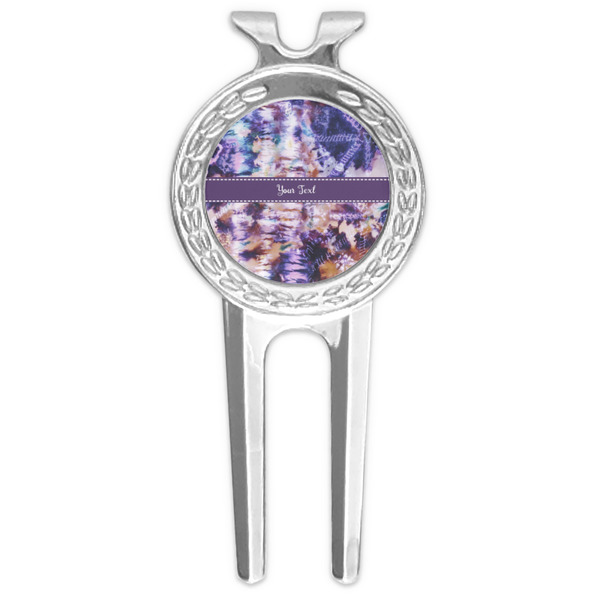 Custom Tie Dye Golf Divot Tool & Ball Marker (Personalized)