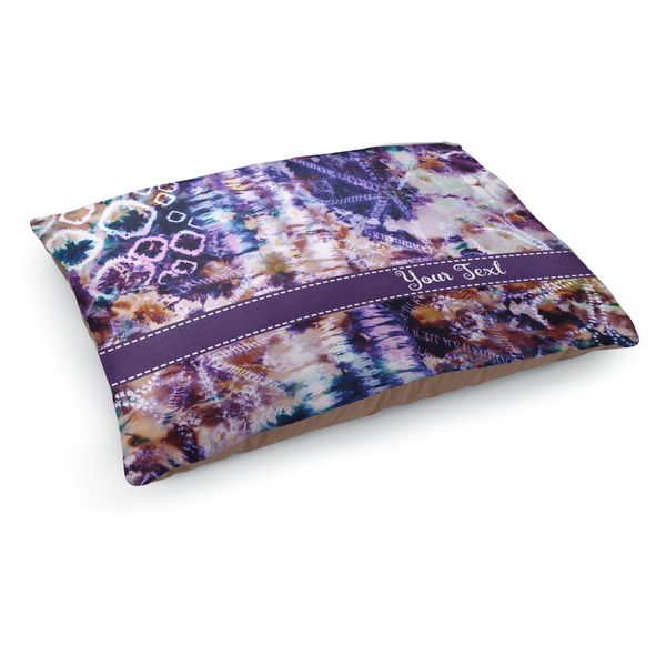 Custom Tie Dye Dog Bed - Medium w/ Name or Text