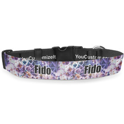 Tie Dye Deluxe Dog Collar (Personalized)