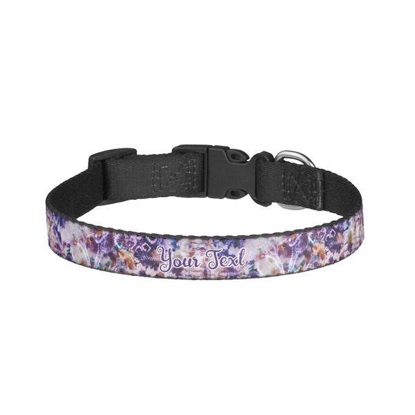 Custom Tie Dye Dog Collar - Small (Personalized)