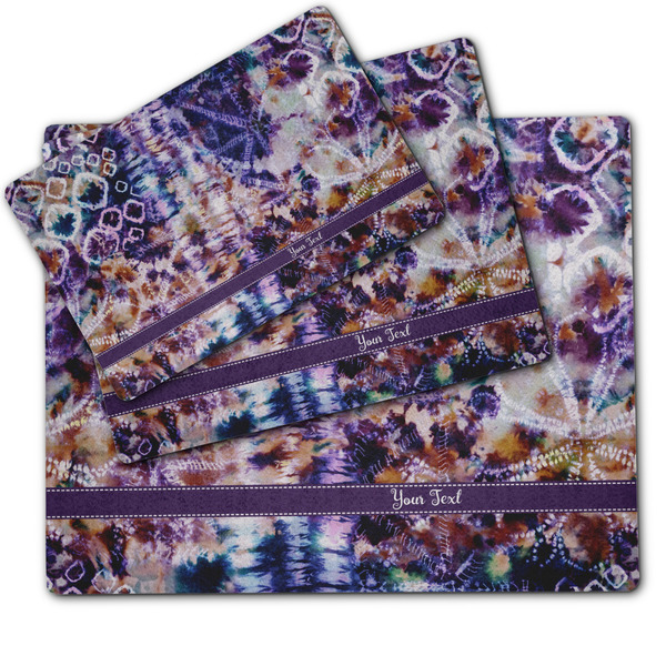 Tie Dye Dog Food Mat - MAIN (sm, med, lrg)