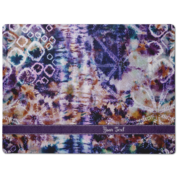 Tie Dye Dog Food Mat - Medium without bowls