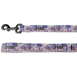 Tie Dye Deluxe Dog Leash - 4 ft (Personalized)