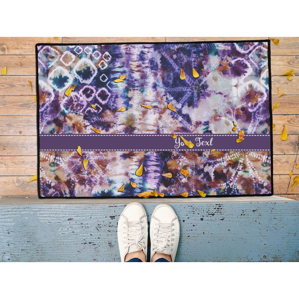 Tie Dye Door Mat - LIFESTYLE (Med)