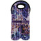 Tie Dye Double Wine Tote - Front (new)