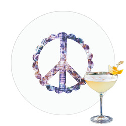 Tie Dye Printed Drink Topper