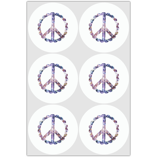 Tie Dye Drink Topper - XLarge - Set of 6