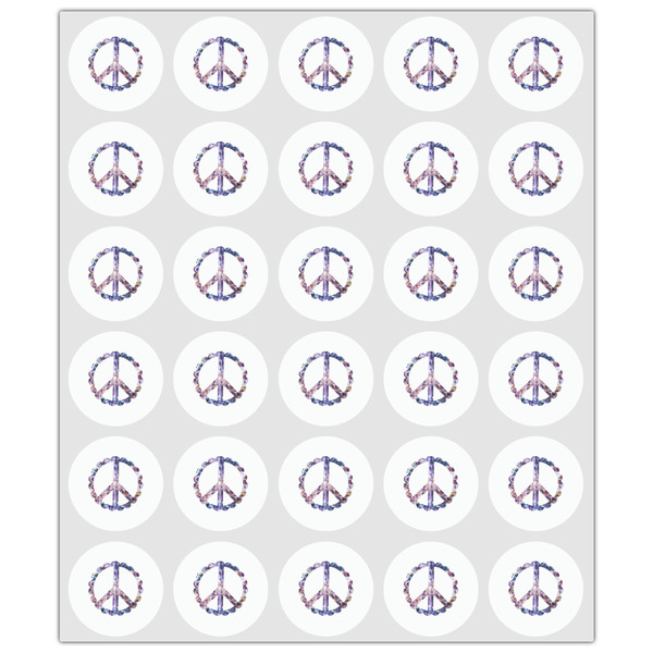 Tie Dye Drink Topper - XSmall - Set of 30