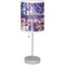 Tie Dye Drum Lampshade with base included
