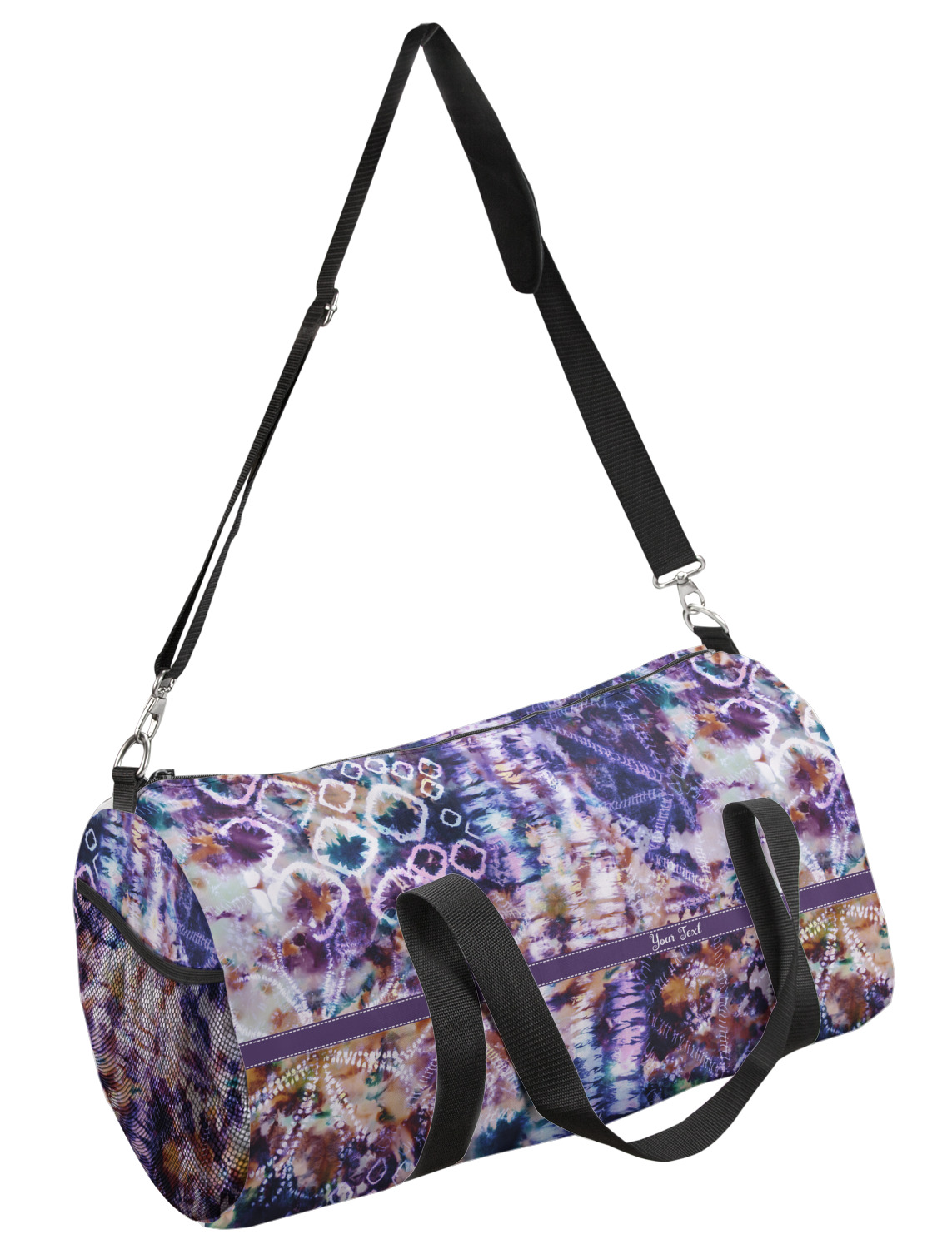 Custom Tie Dye Duffel Bag Small (Personalized) YouCustomizeIt