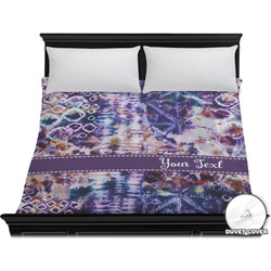 Tie Dye Duvet Cover - King (Personalized)