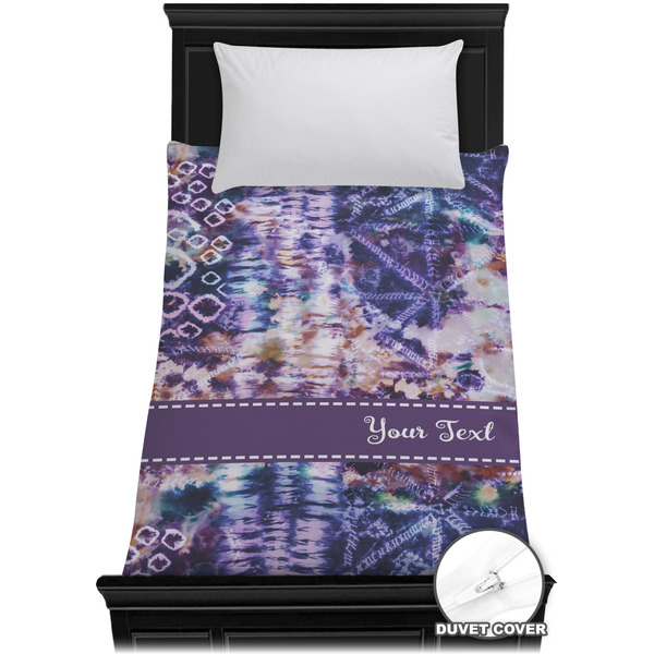 Custom Tie Dye Duvet Cover - Twin XL (Personalized)