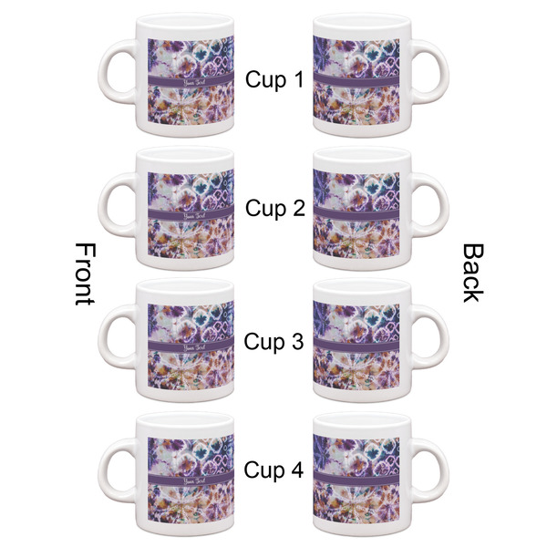 Tie Dye Espresso Cup Set of 4 - Apvl