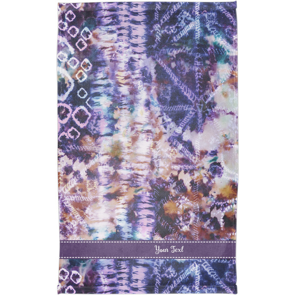 Tie Dye Finger Tip Towel - Full View