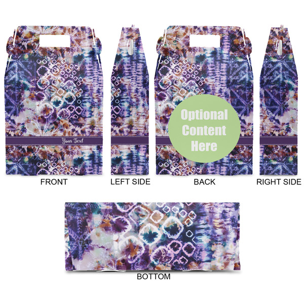 Tie Dye Gable Favor Box - Approval
