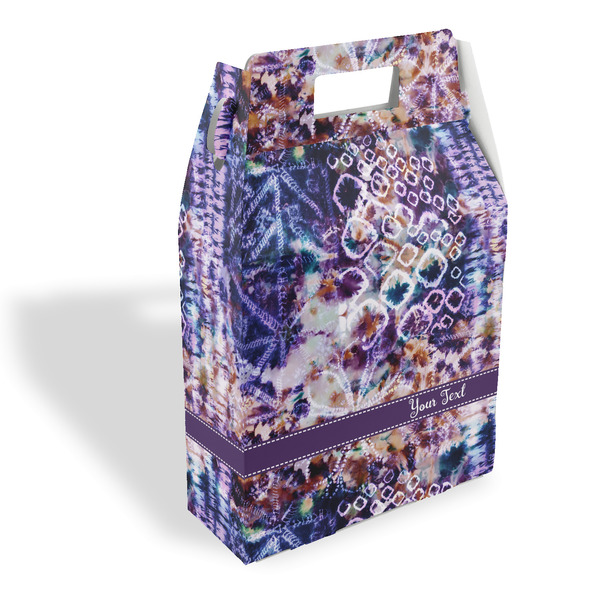 Custom Tie Dye Gable Favor Box (Personalized)